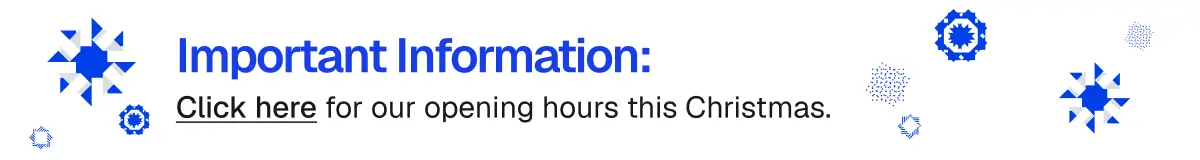 Christmas opening hours